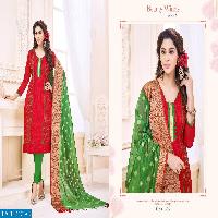 Smit Traditional Wholesale Cotton Work Dress Material